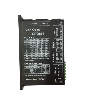 Stepper Drive Le Cumarsáid CANopen